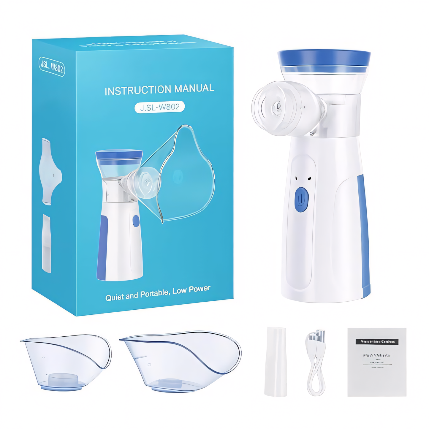 PureBreath™ – Portable Nebulizer | Gentle Vapour | Safe Relief Anytime, Anywhere
