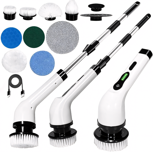 Hurricane™  Electric Cleaning Brush (9-in-1)