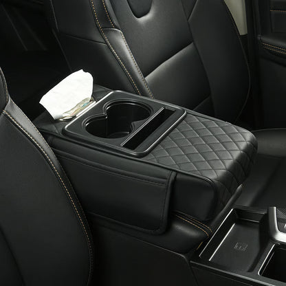 PrimeCabin™ Universal  5 in 1 Leather Car Armrest