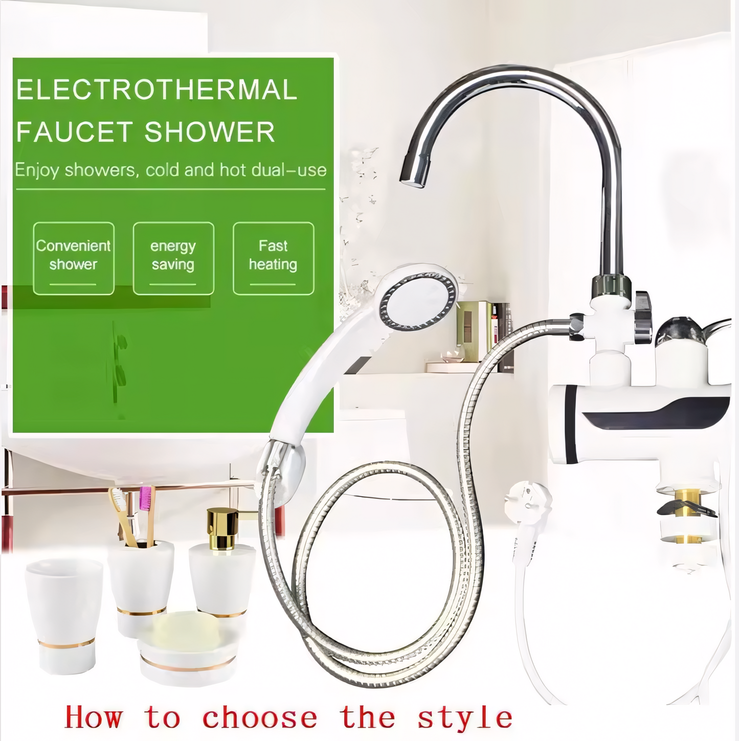 AQUAWARM™ 3S PRO Digital Heating Faucet/ Instant Water Heater